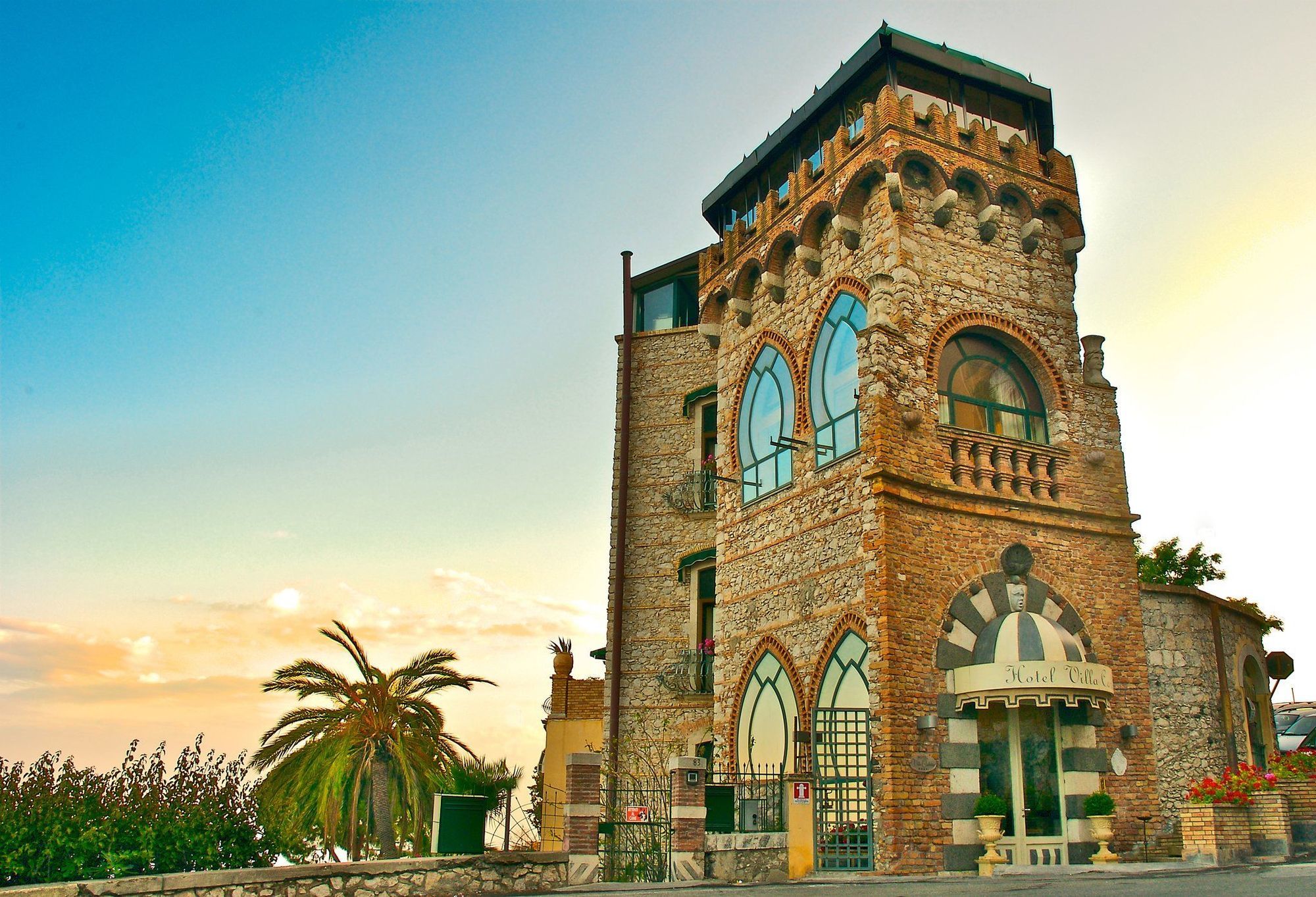 Hotel Villa Carlotta Taormina Exterior foto